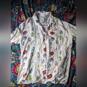 NWT Princess Polly Printed Beach Oversized Shirt